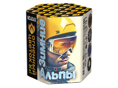 Зимние Альпы Батарея салютов купить в Гурьевске Калининградской области | gurevskkaliningradskaya.salutsklad.ru