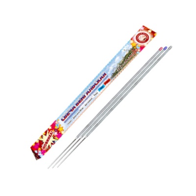 Триколор 300 мм. Бенгальские огни цветные купить в Гурьевске Калининградской области | gurevskkaliningradskaya.salutsklad.ru