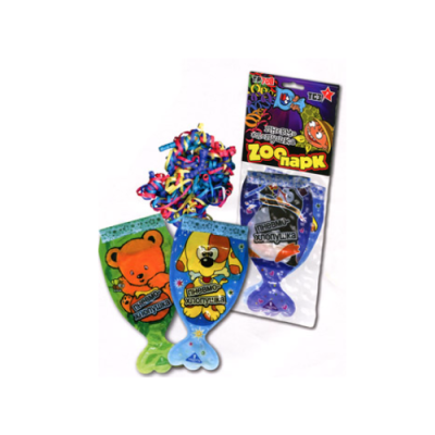 Зоопарк ТСЗ Надувная хлопушка купить в Гурьевске Калининградской области | gurevskkaliningradskaya.salutsklad.ru