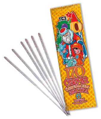 170 мм. Экстра Бенгальские огни купить в Гурьевске Калининградской области | gurevskkaliningradskaya.salutsklad.ru