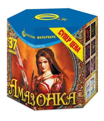 Амазонка Батарея салютов купить в Гурьевске Калининградской области | gurevskkaliningradskaya.salutsklad.ru